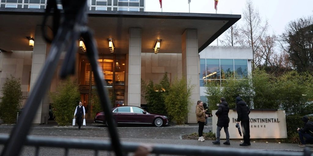 In Geneva began the second day of negotiations between Ukraine, the United States and Russia In Geneva began the second day of negotiations between Ukraine, the United States and Russia