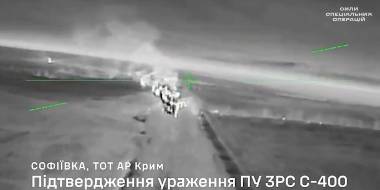 Drones of the Special Operations Forces destroyed expensive Russian air defense systems in the Crimea Drones of the Special Operations Forces destroyed expensive Russian air defense systems in the Crimea