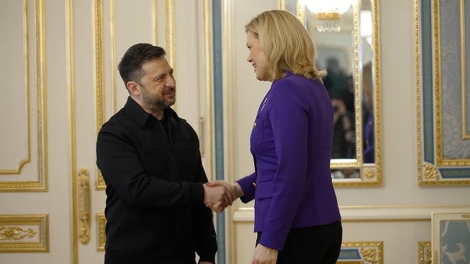 Україна отримала від Німеччини ракети для Patriot: Зеленський зустрівся з президенткою Бундестагу