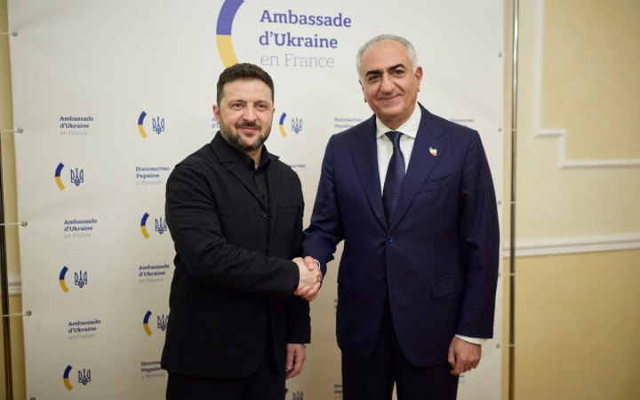 Володимир Зеленський зустрівся зі спадкоємним принцом Ірану: про що говорили