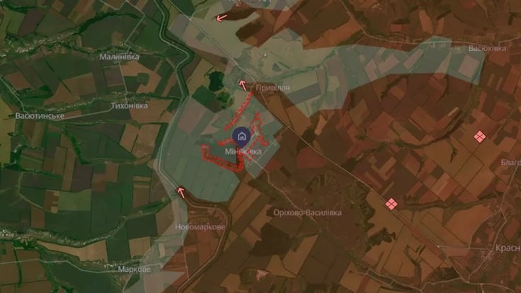 Українські військовослужбовці зачистили Міньківку на Донеччині від російських окупантів