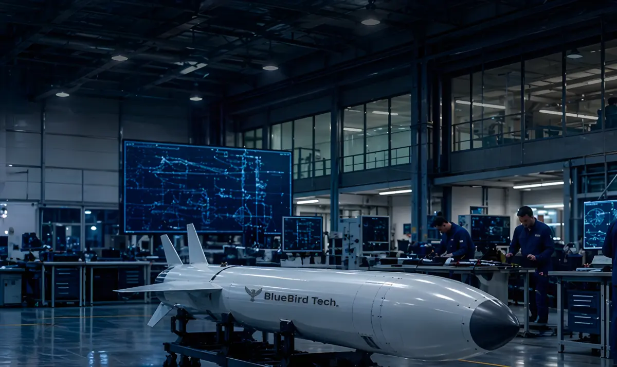 Ukrainian company BlueBird Tech launches mass production of its own guided aerial bombs