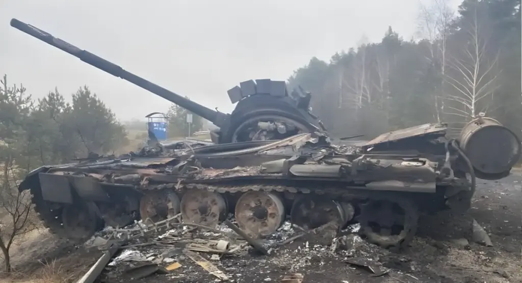 Сили оборони України знищили 12 100 танків армії рф на 8 липня 2026 року – 1596 день війни