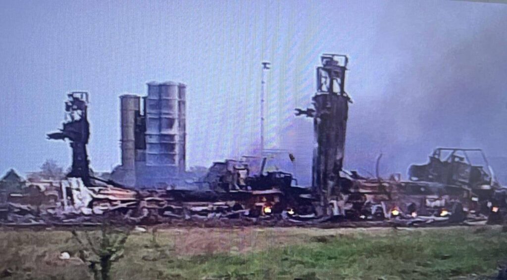Crimea S 400 radar installation