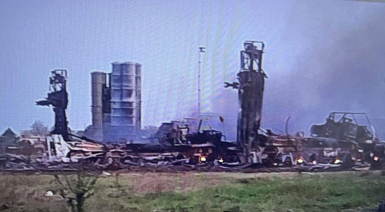 Crimea S 400 radar installation