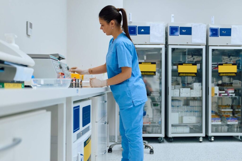 modern MRI CT diagnostic centre; hospital medical equipment; Ukrainian healthcare