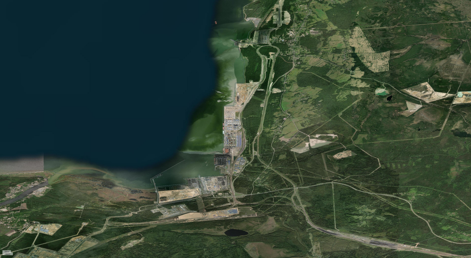 Novatek Ust-Luga complex; Leningrad region industrial site