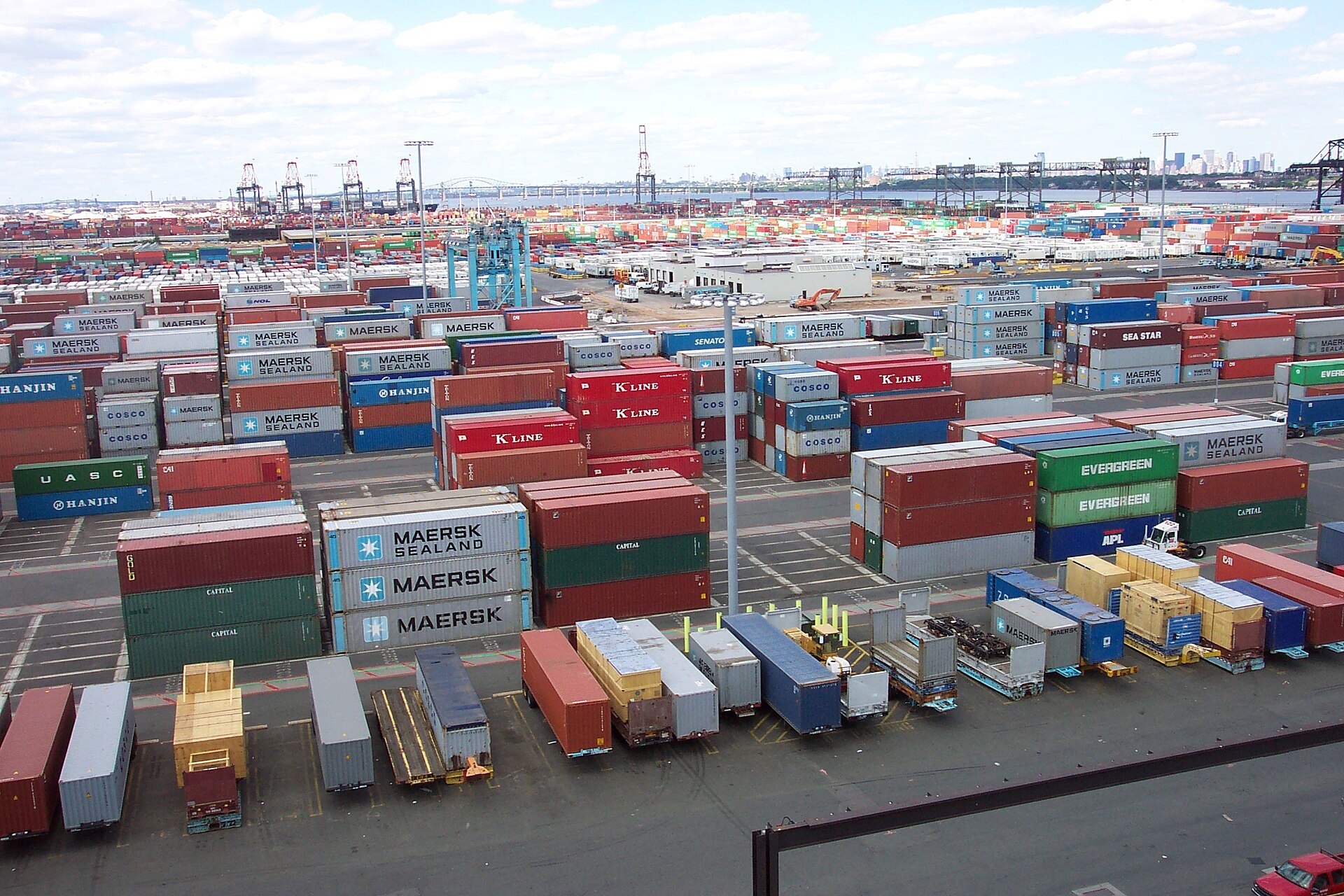 Odesa port; shipping terminal; administration building
