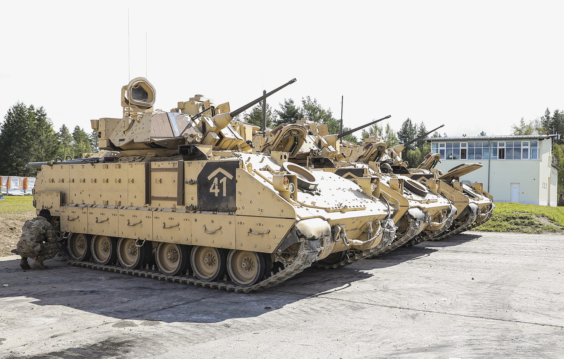 M2 Bradley infantry fighting vehicle