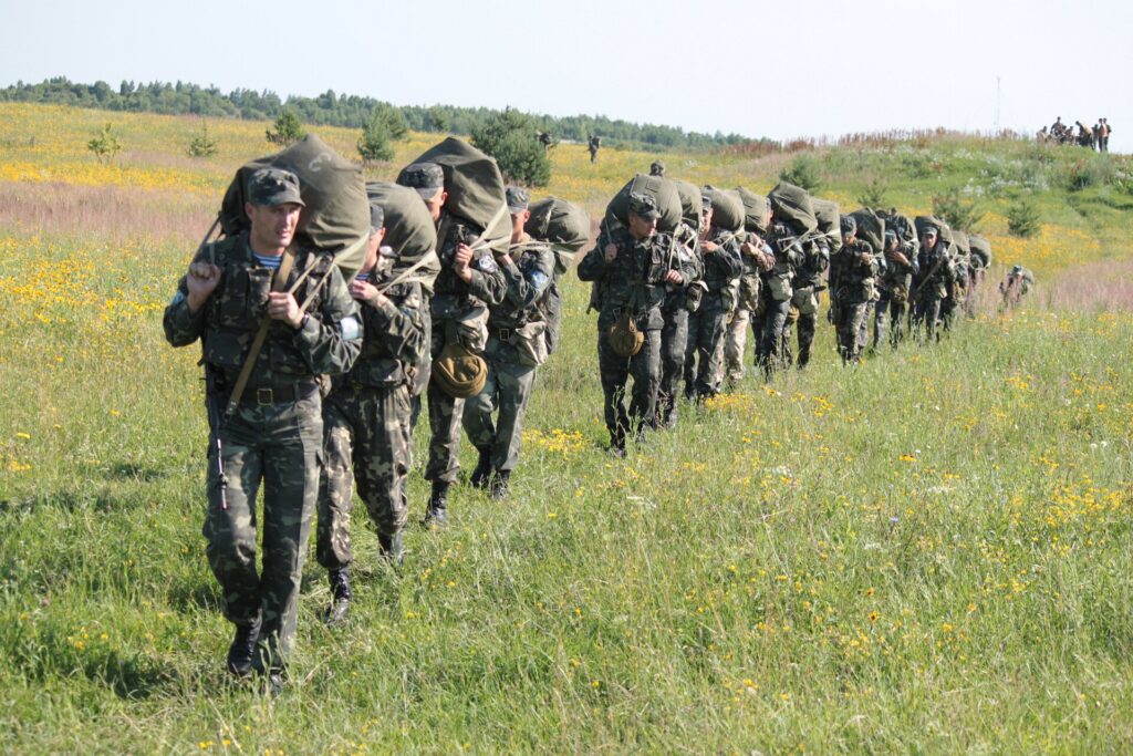 95th Separate Air Assault Brigade soldier