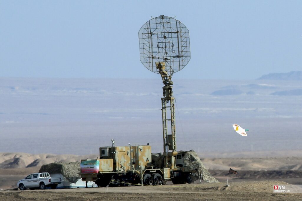 Iranian military radar; Tehran city; Ali Abdollahi
