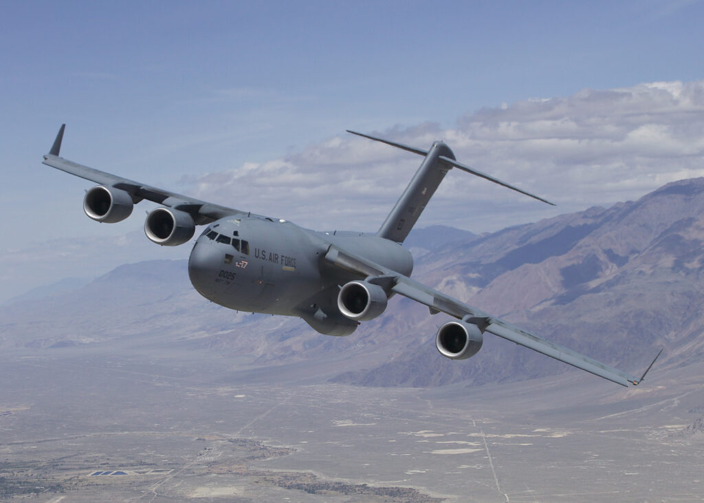 Boeing C-17 Globemaster III military aircraft Boeing C-17 Globemaster III military aircraft