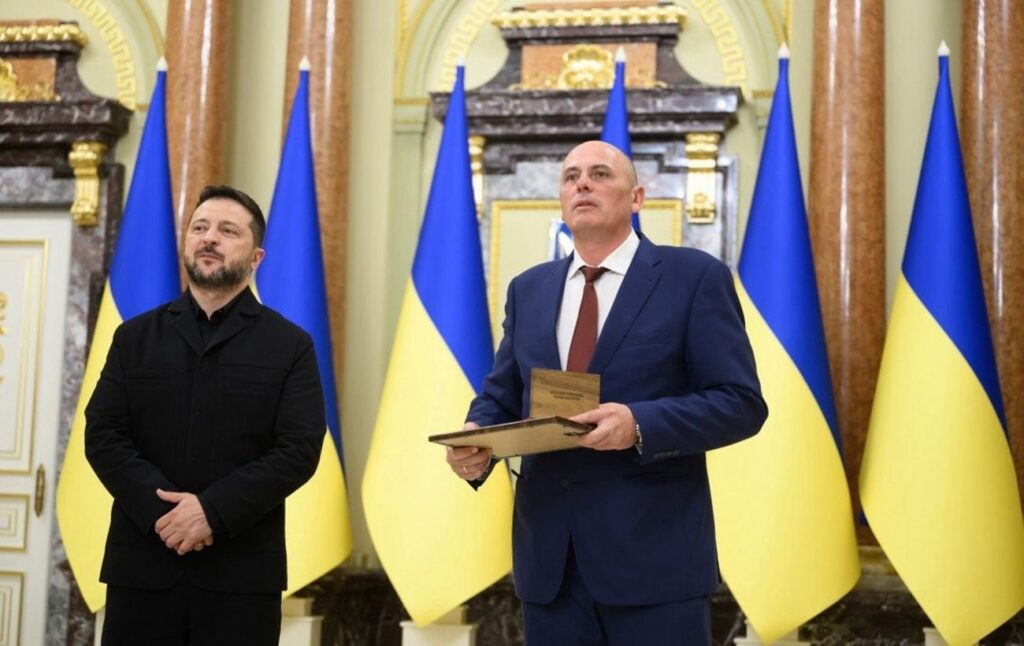 Директор Приднепровской ТЭС ДТЭК получил награду «Национальная легенда Украины»