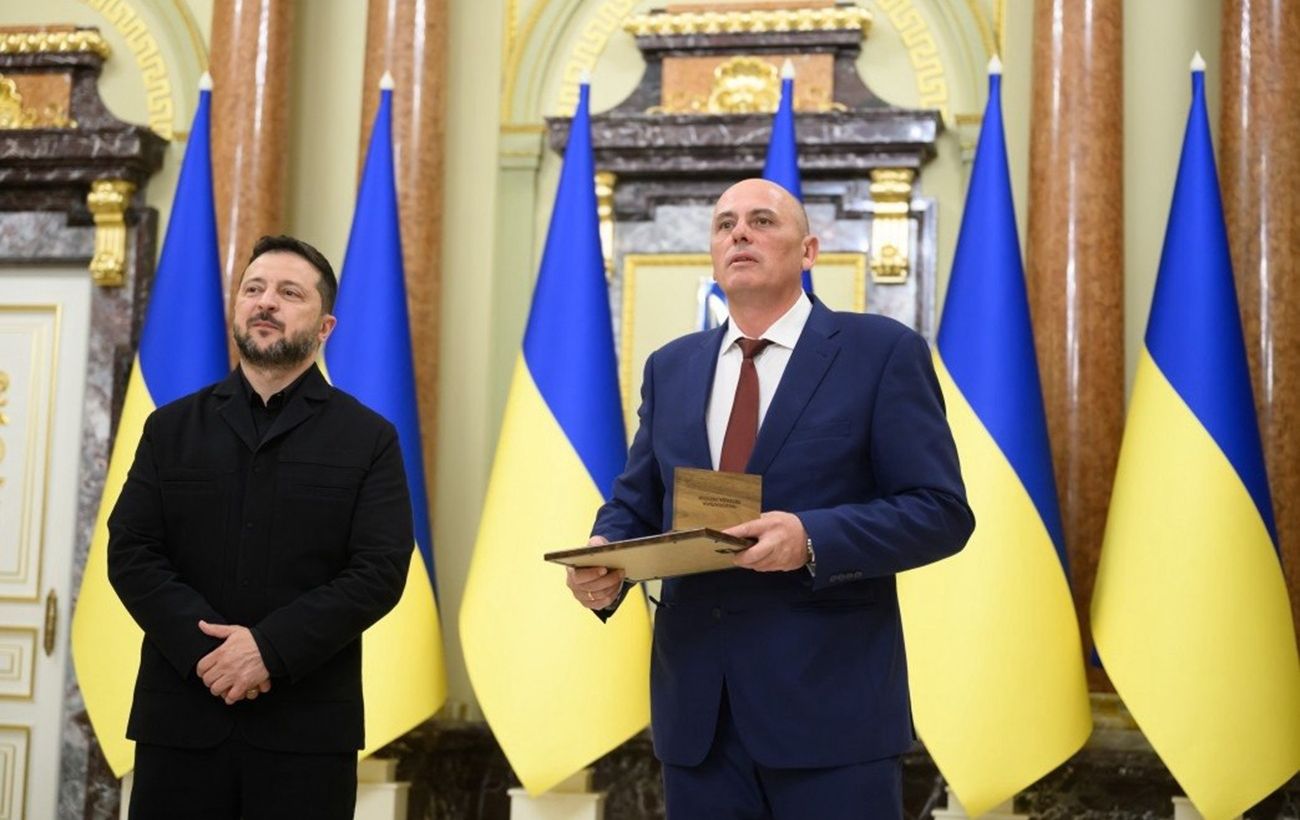 Director of DTEK Prydniprovska TPP Receives National Legend of Ukraine Award