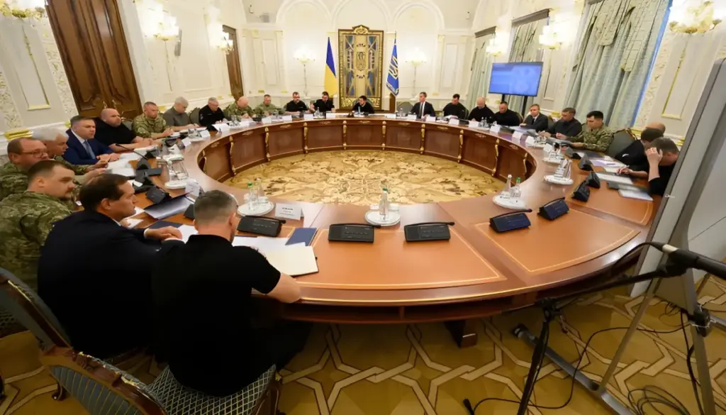 Владимир Зеленский провел заседание Ставки ВГК. Обговорили противодействие реактивним «шахедам» и развитие ПВО Владимир Зеленский провел заседание Ставки ВГК. Обговорили противодействие реактивним «шахедам» и развитие ПВО