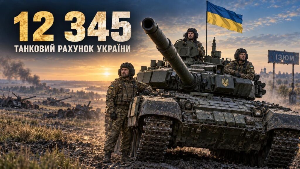 Минус 12 345 танков армии рф: День танковых войск с украинским счетом