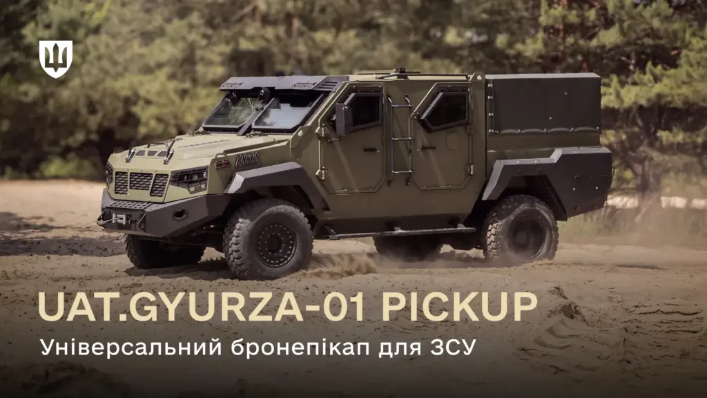 Ministry of Defence Authorises UAT.GYURZA-01 Armoured Pickup Ministry of Defence Authorises UAT.GYURZA-01 Armoured Pickup