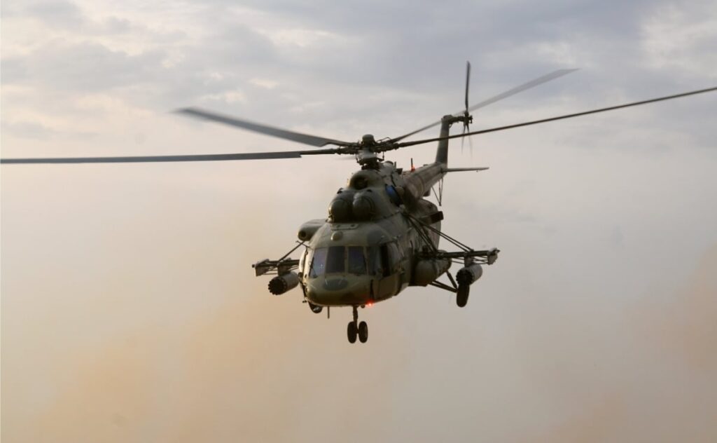 Russian military helicopter violated Polish airspace