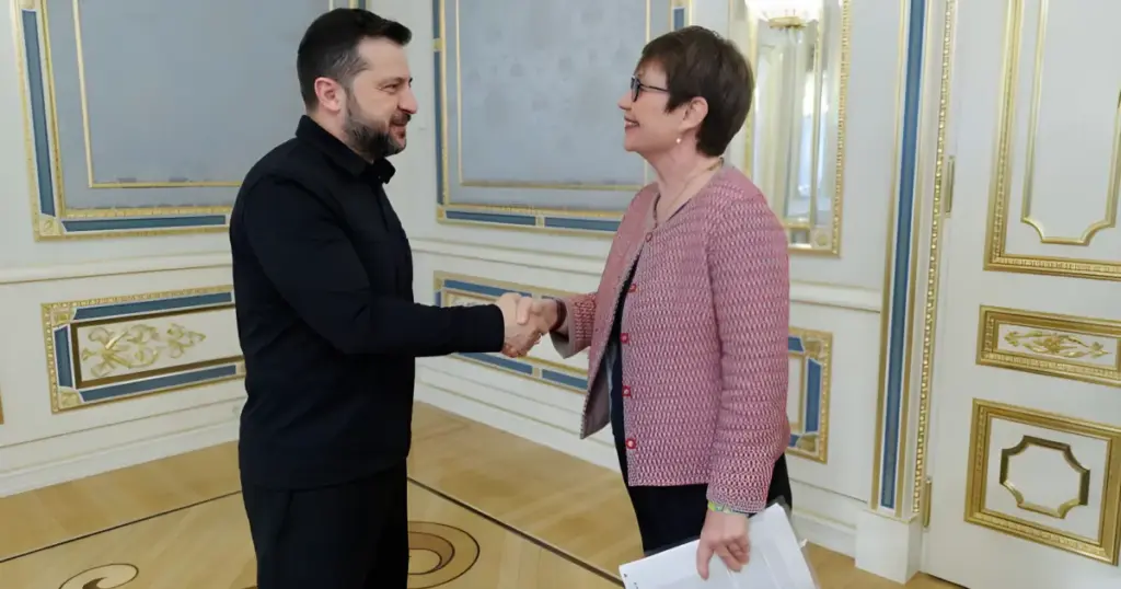 Володимир Зеленський і президентка ЄБРР обговорили додаткові кроки задля підтримки українців та економіки