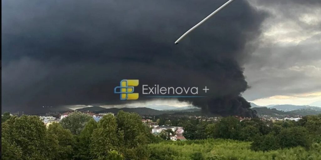 Пожежа у військовій частині ППО в районі Сочі