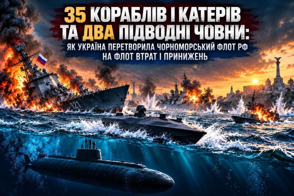 Флот затоплених кораблів