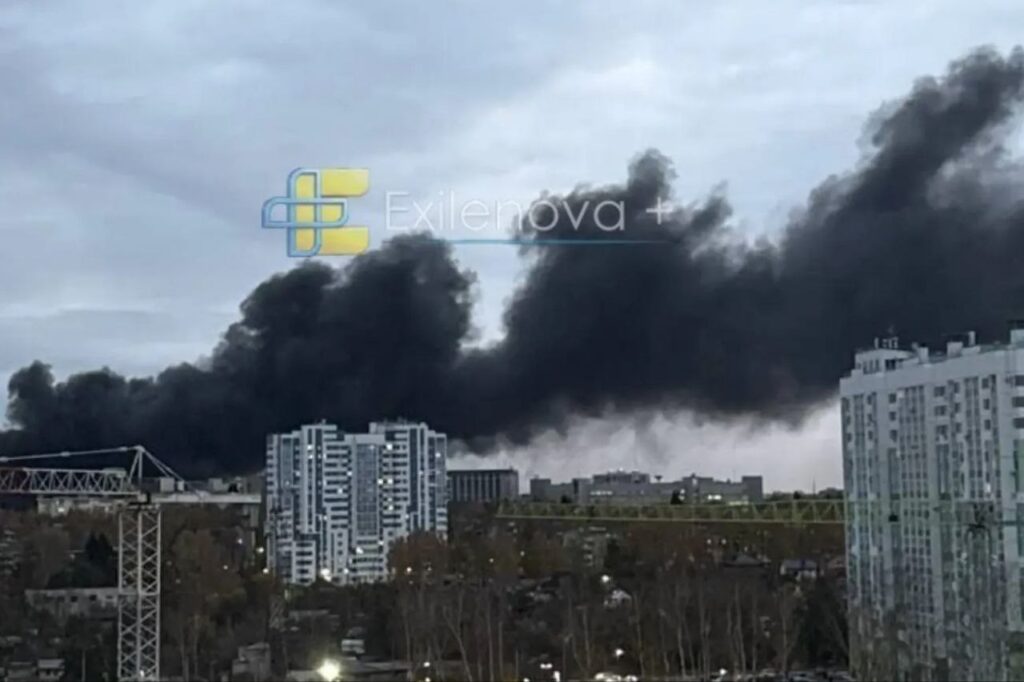 Горить «Протон» в російському Орлі